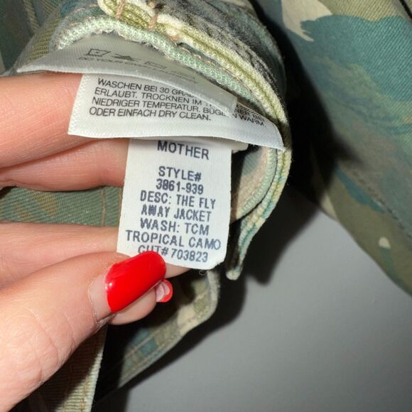 Mother The Fly Away Jacket In Tropical Camo - XS - Picture 10 of 12